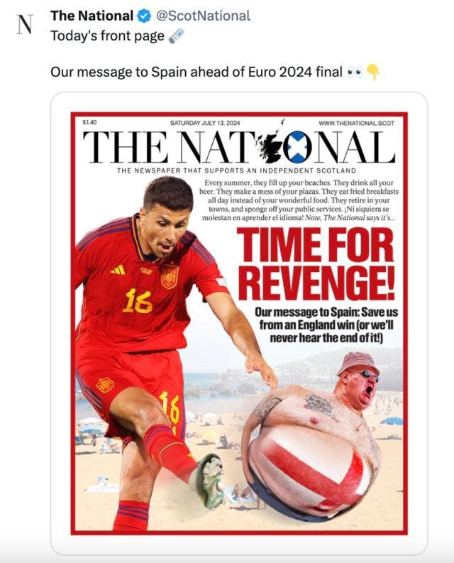 半岛体育-苏格兰报纸再次发功：救救我们！别让英格兰赢